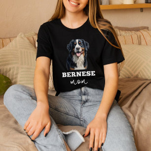 Bernese Lovers Mom, Bernese Mountain Dog Face T-Shirt