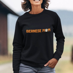 Bernese Mom Gift Bernese Mountain Dog Cute Modern Sweatshirt