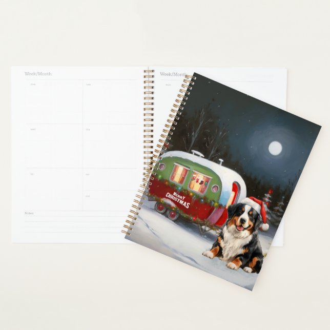 Bernese Mountain Caravan Christmas Adventure Planner (Display)