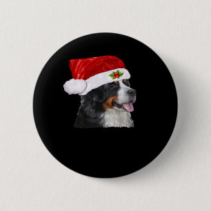 Bernese Mountain Christmas Shirt Dog Christmas Cos 6 Cm Round Badge