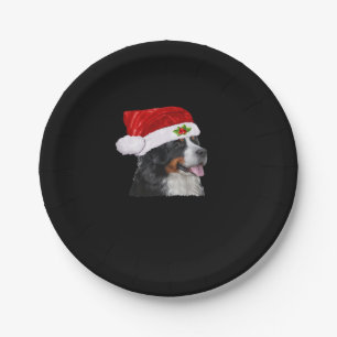 Bernese Mountain Christmas Shirt Dog Christmas Cos Paper Plate
