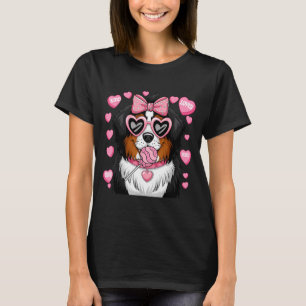 Bernese Mountain Coquette Dog Pet Lover Owner  T-Shirt