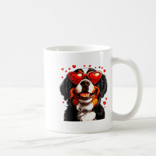 Bernese Mountain Cute Berner Dog Lover Valentines  Coffee Mug