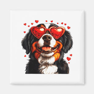 Bernese Mountain Cute Berner Dog Lover Valentines  Magnet