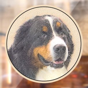 Bernese Mountain Dog 2 Painting - Original Dog Art