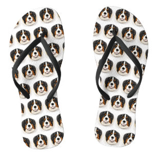 Bernese Mountain Dog 3D Inspired Jandals