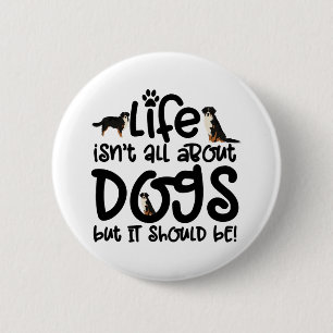 Bernese Mountain Dog 6 Cm Round Badge