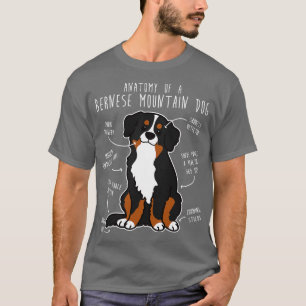 Bernese Mountain Dog Anatomy 1 T-Shirt
