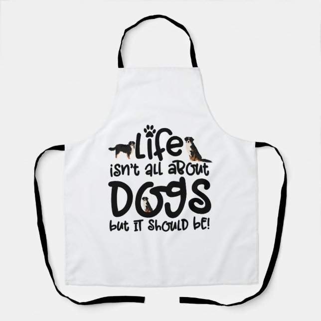 Bernese Mountain Dog Apron (Front)