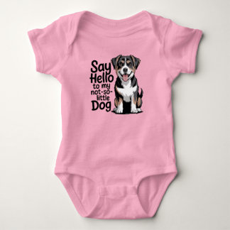 bernese mountain dog baby bodysuit