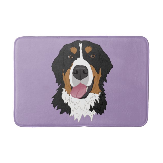 Bernese Mountain Dog  Bath Mat (Front)