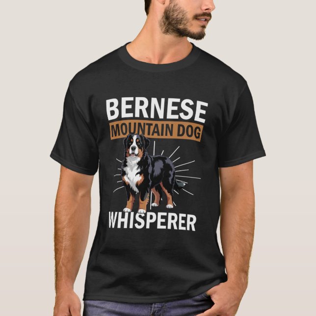 Bernese Mountain Dog Berner Dog T-Shirt (Front)
