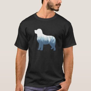 Bernese Mountain Dog Bmd Berner Silhouette Outdoor T-Shirt