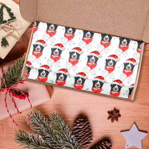 Bernese Mountain Dog Breed Christmas Tissue Paper