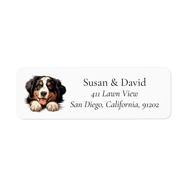 Bernese Mountain Dog Breed Pet Lovers (Front)