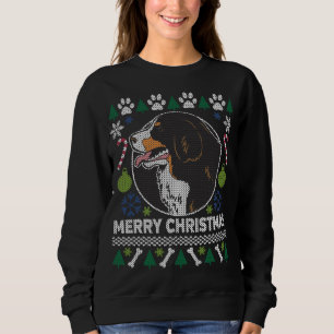 Bernese Mountain Dog Breed Ugly Christmas Sweater