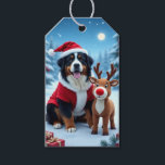 Bernese Mountain Dog Christmas  Gift Tags<br><div class="desc">Bernese Mountain Dog Christmas</div>