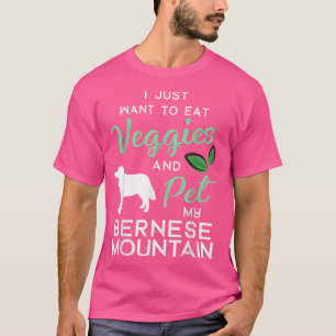 Bernese Mountain Dog Cigar lover owner Xmas Birthd T-Shirt
