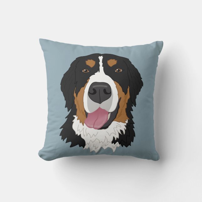 Bernese Mountain Dog  Cushion (Front)