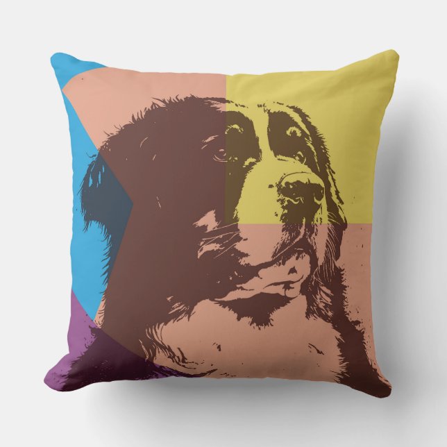 Bernese Mountain Dog  Cushion (Front)
