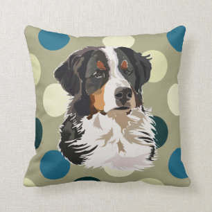Bernese Mountain Dog Cushion