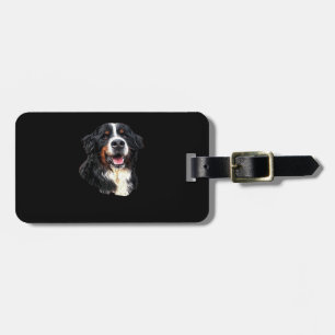 Bernese Mountain Dog Cuteness! Classic T-Shirt Luggage Tag