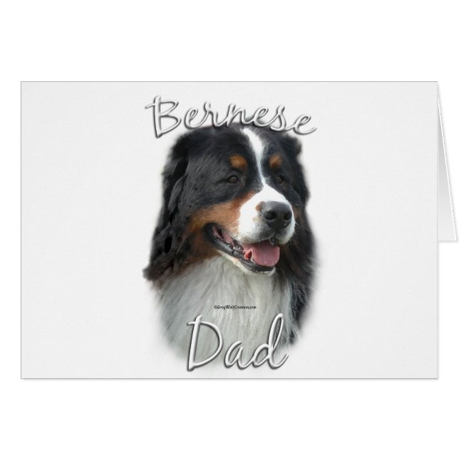 Bernese Mountain Dog Dad 2 (Front Horizontal)