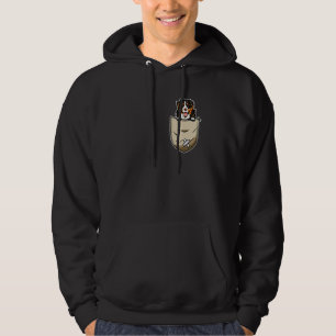 Bernese Mountain Dog Dog And Pocket Owner Hoodie