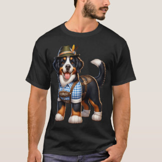 Bernese mountain dog dog Bavaria family friends T-Shirt