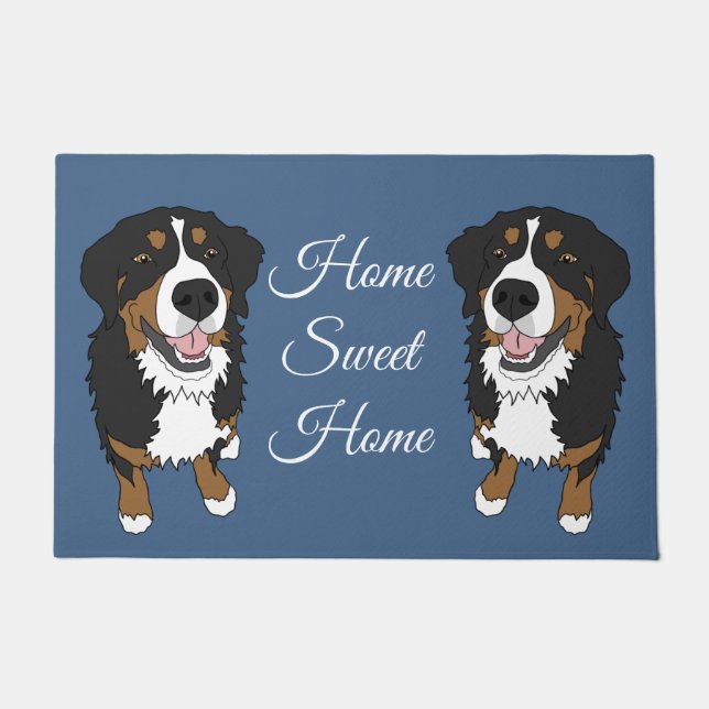 Bernese Mountain Dog  Doormat (Front)