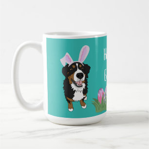 Bernese Mountain Dog Easter Bunny Coffee Mug