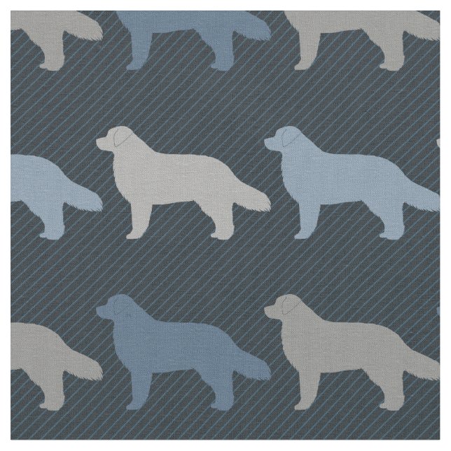 Bernese Mountain Dog Fabric (Close Up)