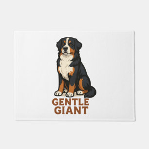 Bernese Mountain Dog Gentle Giant. Doormat