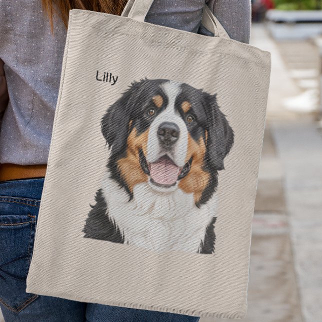 Bernese Mountain Dog Gift For Berner Sennenhond Tote Bag (Creator Uploaded)