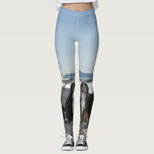 bernese mountain dog group leggings