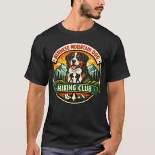 Bernese Mountain Dog Hiking T-Shirt
