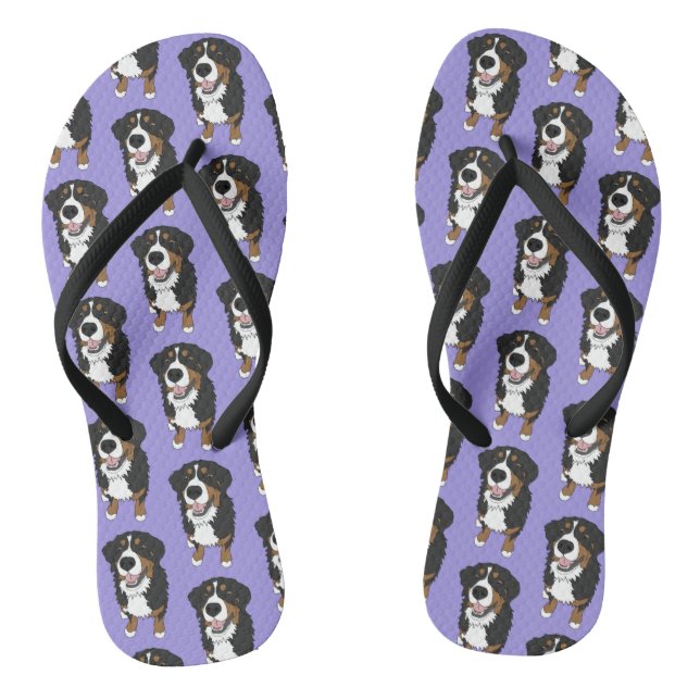 Bernese Mountain Dog  Jandals (Footbed)