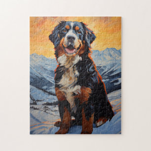 Bernese Mountain Dog Jigsaw Puzzle