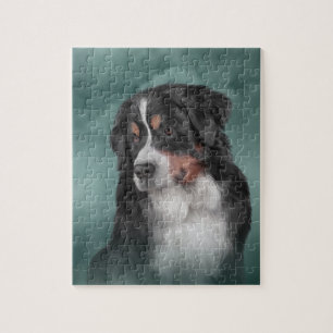 Bernese Mountain Dog Jigsaw Puzzle