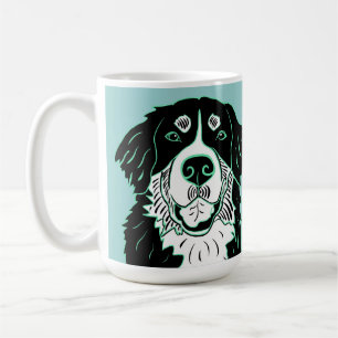 Bernese Mountain Dog Latte Mug