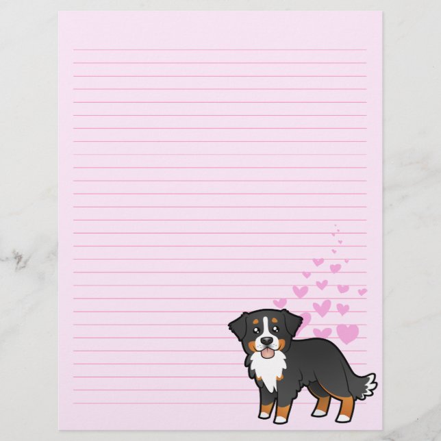 Bernese Mountain Dog Love (Front)