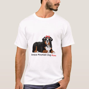 Bernese Mountain Dog Mom Bandana Pet Lover Gift  T-Shirt