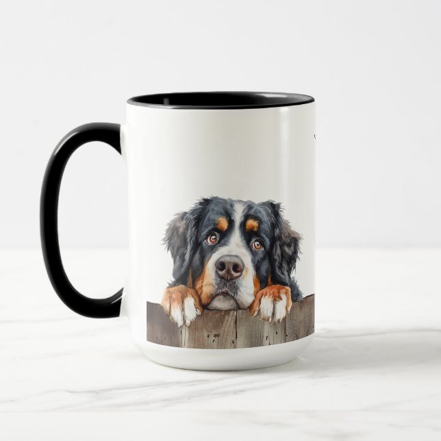 Bernese Mountain Dog Mug (Left)