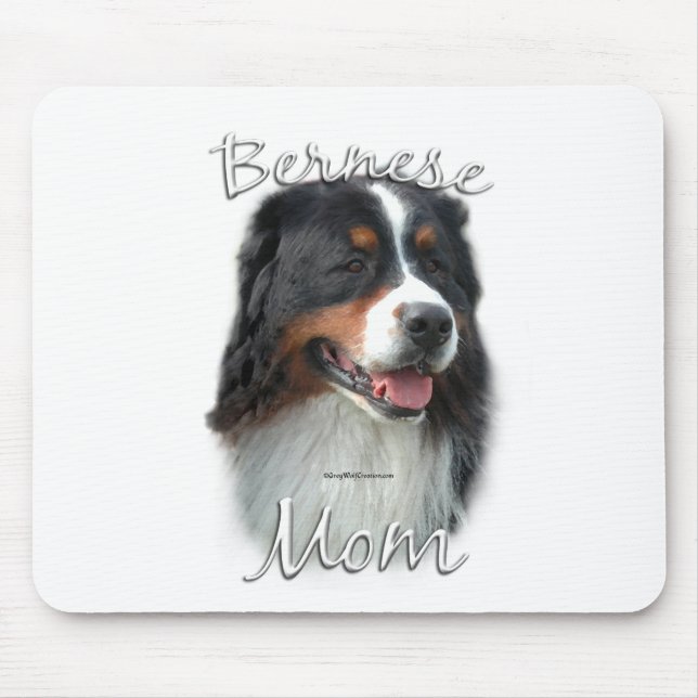 Bernese Mountain Dog Mum 2 Mouse Pad (Front)