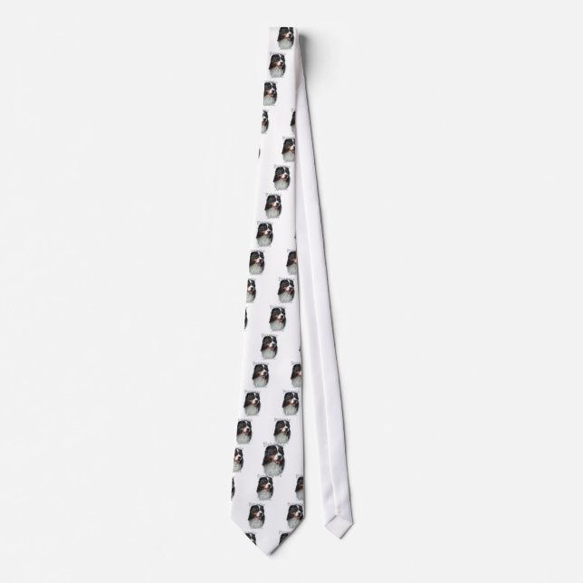 Bernese Mountain Dog Mum 2 Tie (Front)