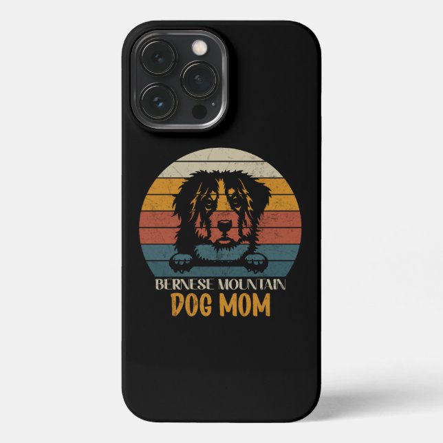 Bernese Mountain Dog Mum, Bernese dog mum iPhone Case (Back)