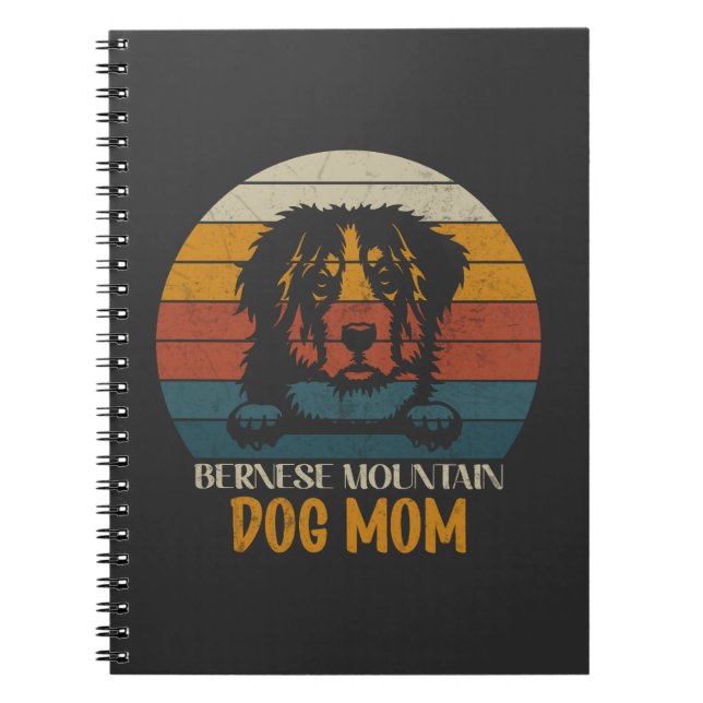 Bernese Mountain Dog Mum, Bernese dog mum Notebook (Front)