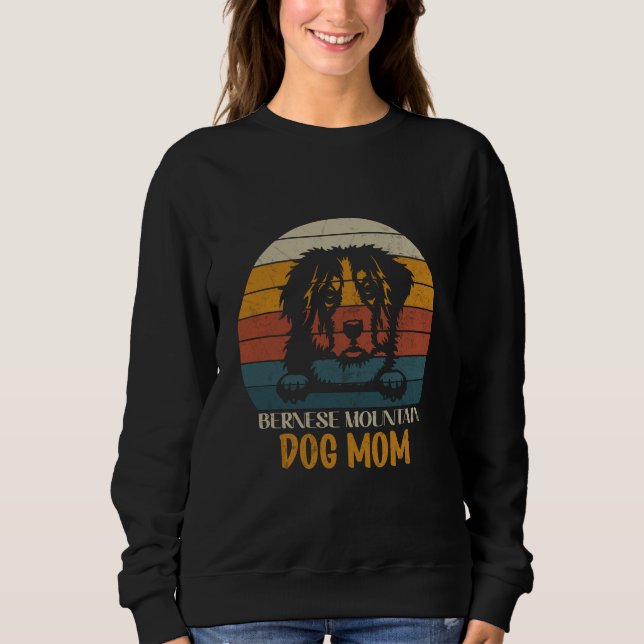 Bernese Mountain Dog Mum, Bernese dog mum Sweatshirt (Front)