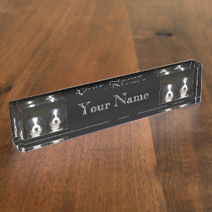 Bernese Mountain Dog Nameplate