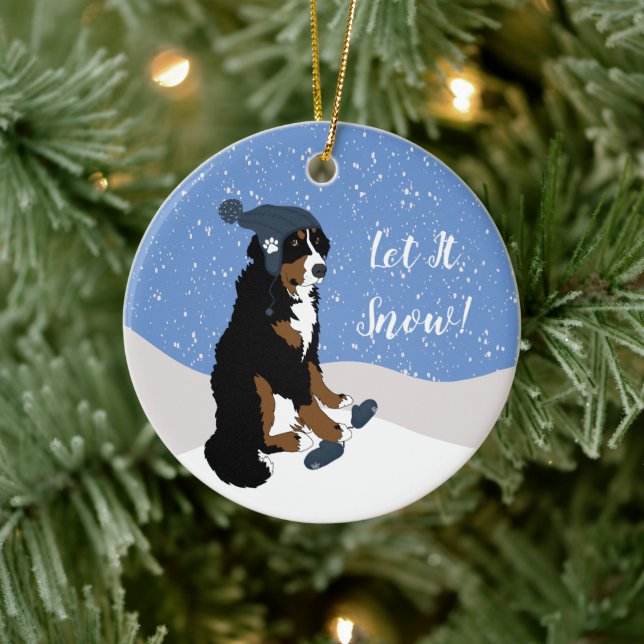 Bernese Mountain Dog ornament (Tree)